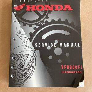 Honda Service Manual 1998-2001 VFR800FI